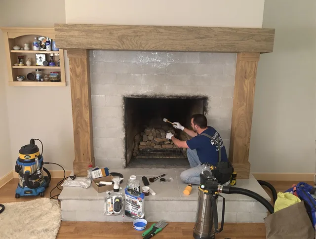 Detailed creosote removal process by West Palm Beach Chimney Sweep in West Palm Beach, FL